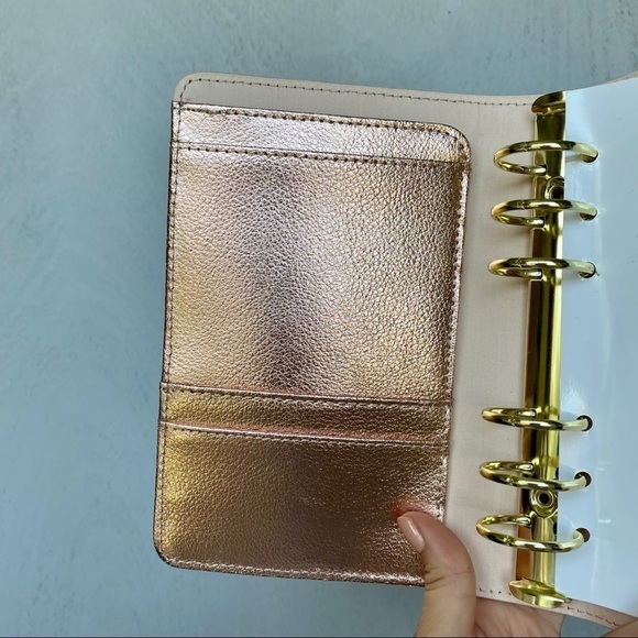 Kikki K Rosegold Metallic Personal Planner, RARE, Like New - Picture 7 of 9